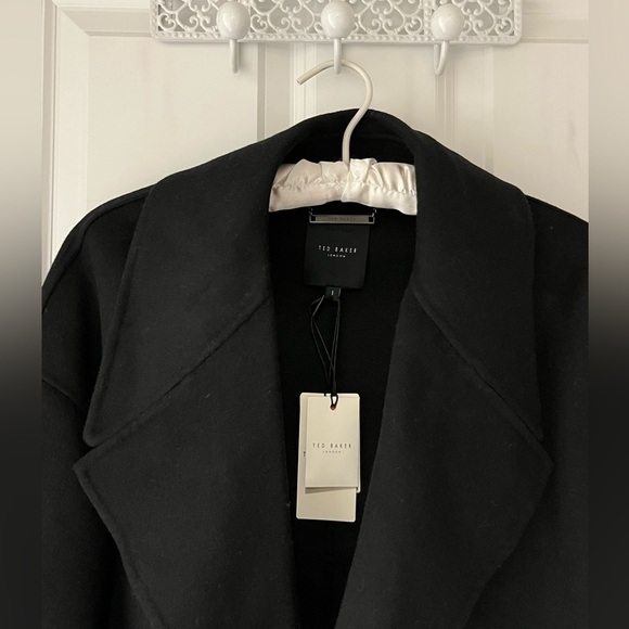 NWT Ted Baker Caysa Wool-blend Cocoon Coat - Picture 4 of 15